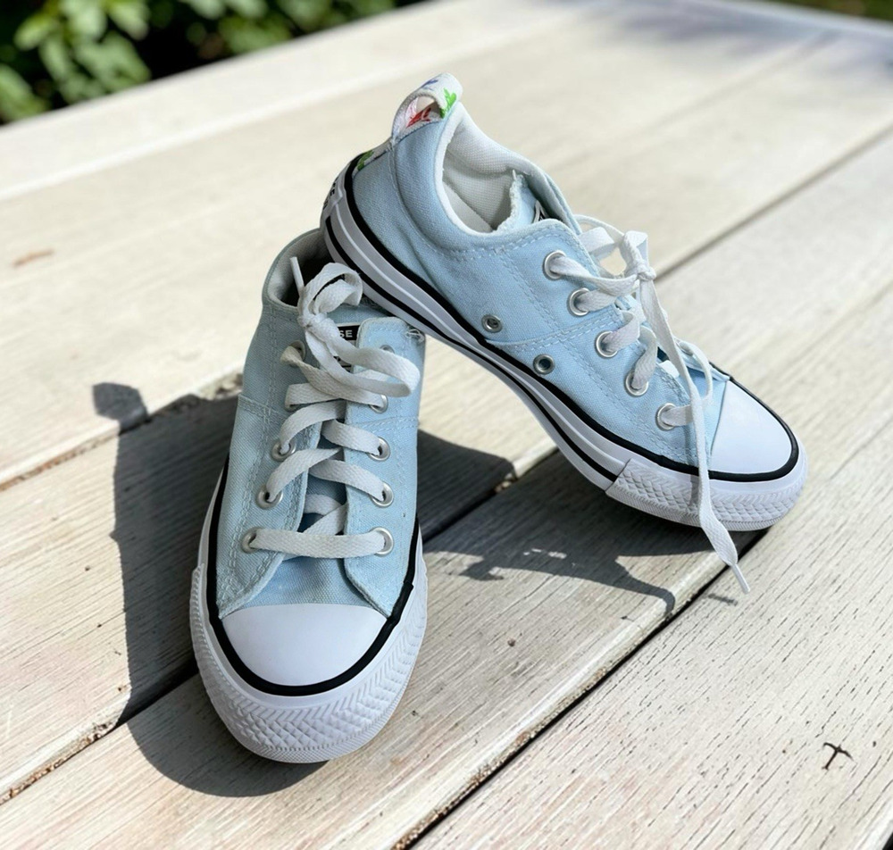 Converse All Star Madison Garden Party Low Top Sneakers Sz 5 Womens 3.5 Youth